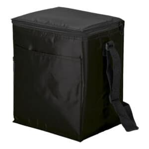 12 Can Cooler with - Exterior Pockets 70D PEVA Lining