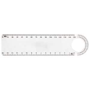 15cm Ruler with Protractor