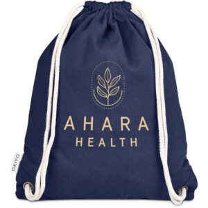 Alternative view of Okiyo Kinchaku Recycled Canvas Drawstring Bag
