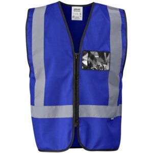 Alternative view of Direction En4 Hi-Viz Reflective Full Zip Vest