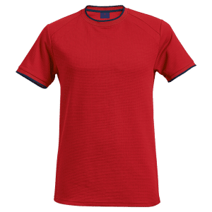 Buy 175g Ringer T -Shirt Polyester Eyelet Online