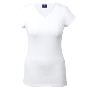 Buy 170G Essential V-Neck Slim Fit Ladies Online