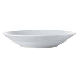 White Basics Rim Serving Bowl