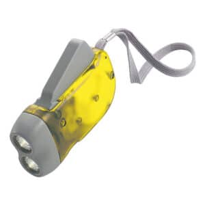 Alternative view of Dynamo Torch with 2 LED Lights