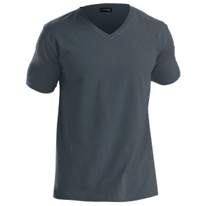 Buy 170g Slim Fit V-Neck T-Shirt Mens Online