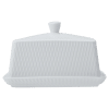 Buy White Basics Diamonds Butter Dish Online
