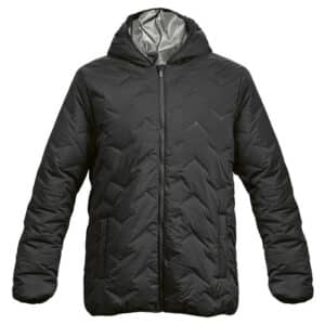 Mock -Quilt Hooded Puffer Mens