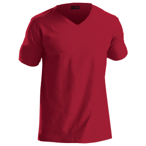 Buy 170g Slim Fit V-Neck T-Shirt Mens Online