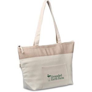 Okiyo Arshi Cotton - Jute 12 Can Lunch Cooler