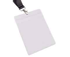 PVC Lanyard Pouch - 12 x 18 x 0.25 cm