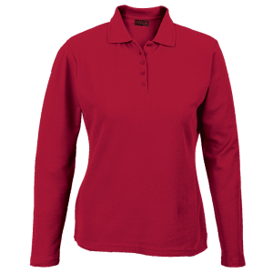 Buy 175g Pique Knit Long Sleeve Golfer Ladies Online