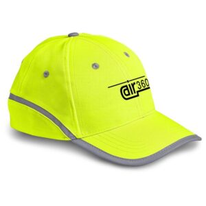 Alternative view of Altitude Signal Hi-Viz Reflective Cap