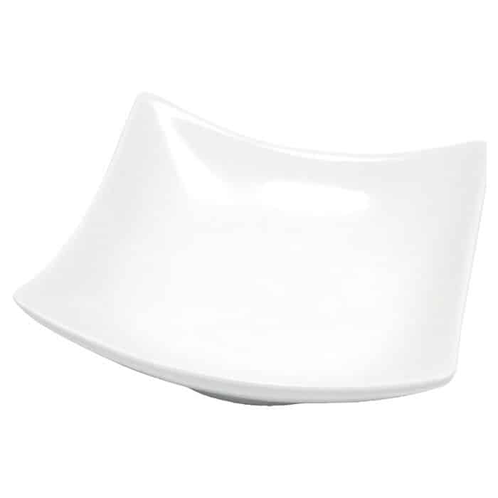 White Basics Wave Sauce Dish