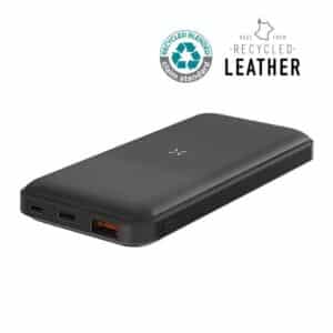 Alternative view of Albeck - Recycled Leather 10000Mah Pd Powerbank