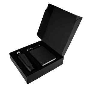 ARGAKI - SANTHOME Gift Set - SS Bottle, Notebook and Pen