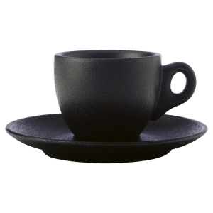 Caviar Demi Cup And Saucer 100Ml