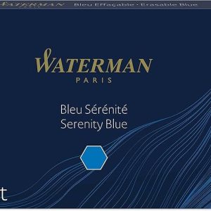 WATERMAN Fountain Pen Ink Cartridge Carded 8s