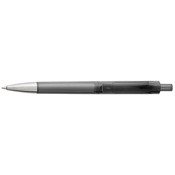 Ballpoint Pen With Transparent Coloured Barrel - Image 4