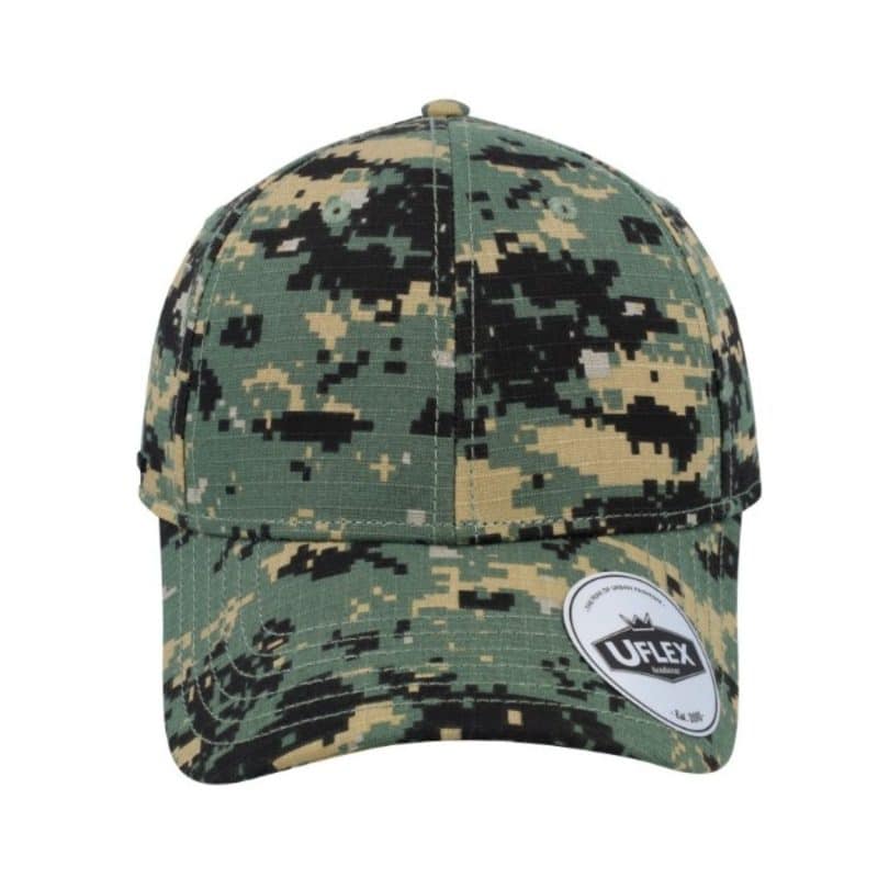 U22600OC - 6 Panel Outdoor Cap - Sand Pixel