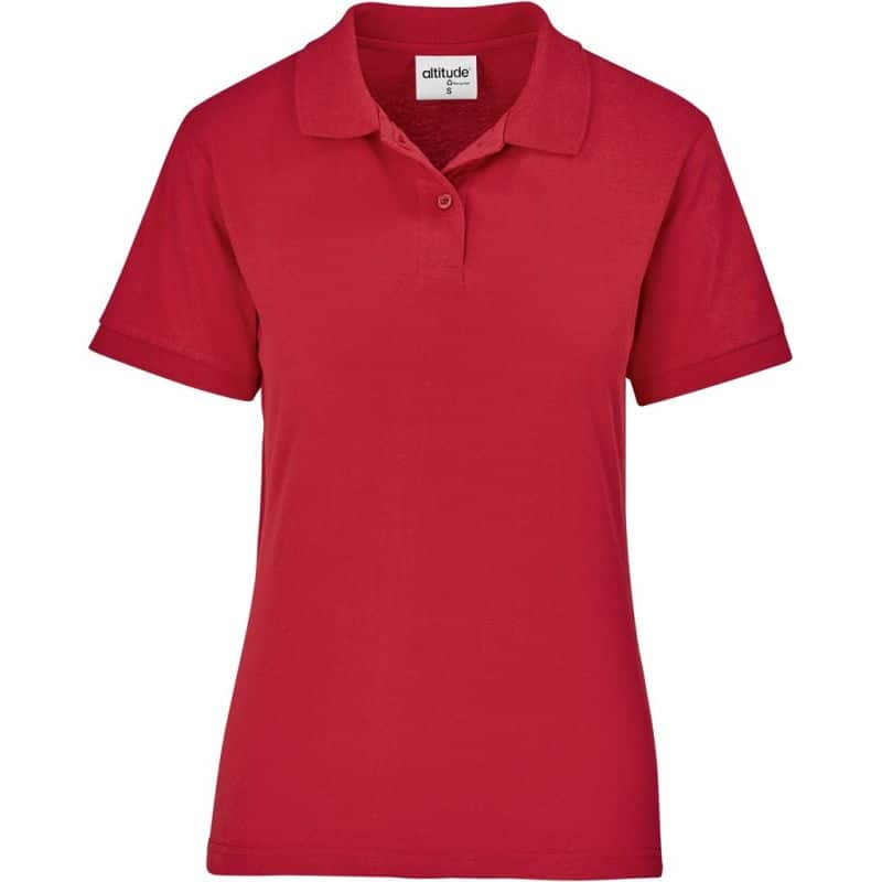 Ladies Recycled Promo Golf Shirt - Image 3