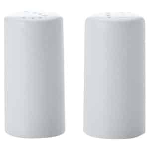 Alternative view of White Basics Cylindrical Salt - Pepper