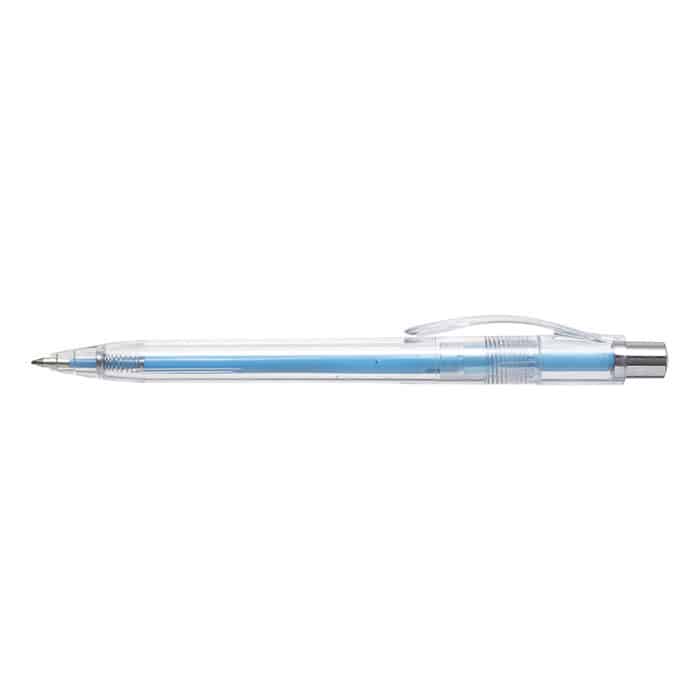 Translucent Ballpoint Pen with Coloured Refill - Image 8